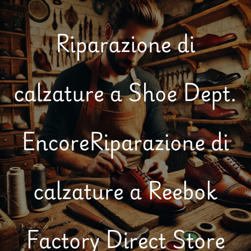 Riparazione di calzature a