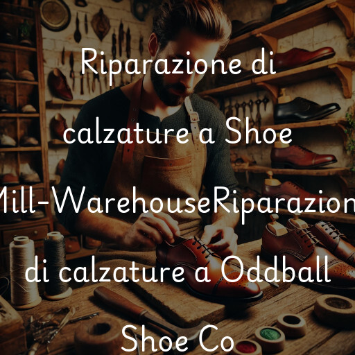 Riparazione di calzature a