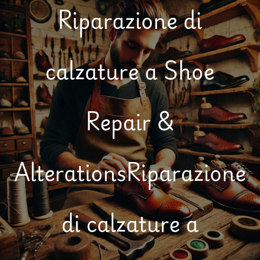 Riparazione di calzature a