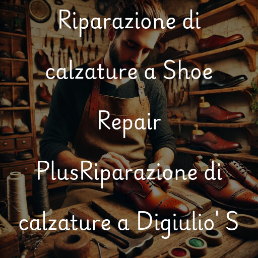 Riparazione di calzature a