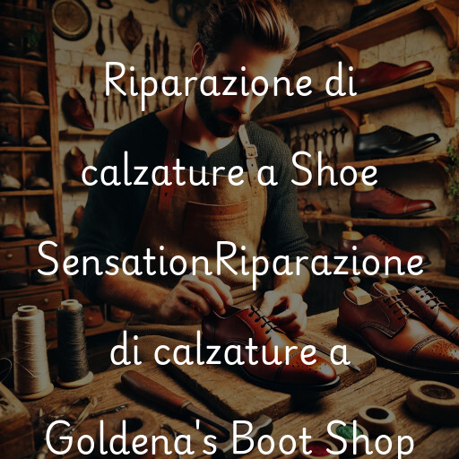 Riparazione di calzature a