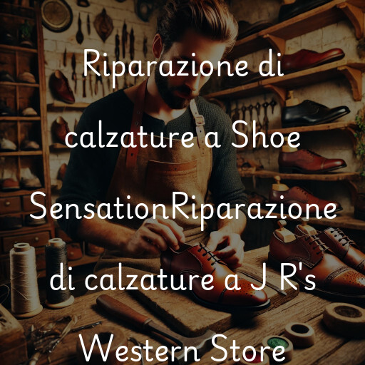 Riparazione di calzature a