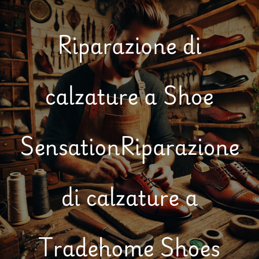 Riparazione di calzature a