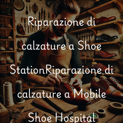 Riparazione di calzature a