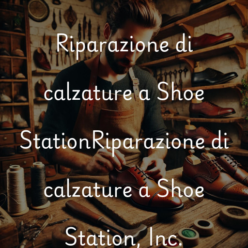 Riparazione di calzature a