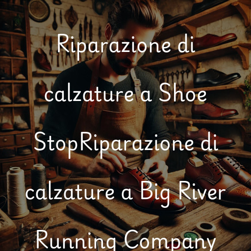 Riparazione di calzature a