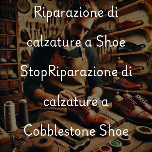 Riparazione di calzature a