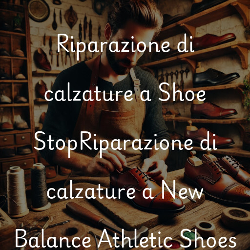 Riparazione di calzature a