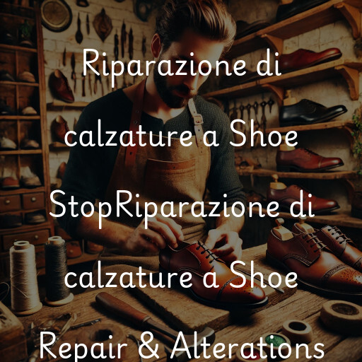 Riparazione di calzature a