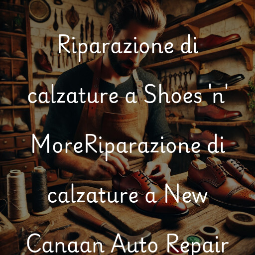 Riparazione di calzature a