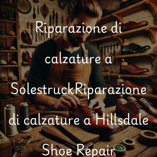 Riparazione di calzature a