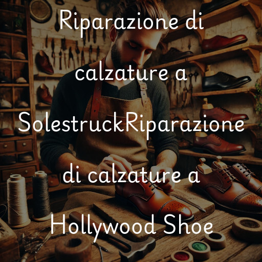 Riparazione di calzature a