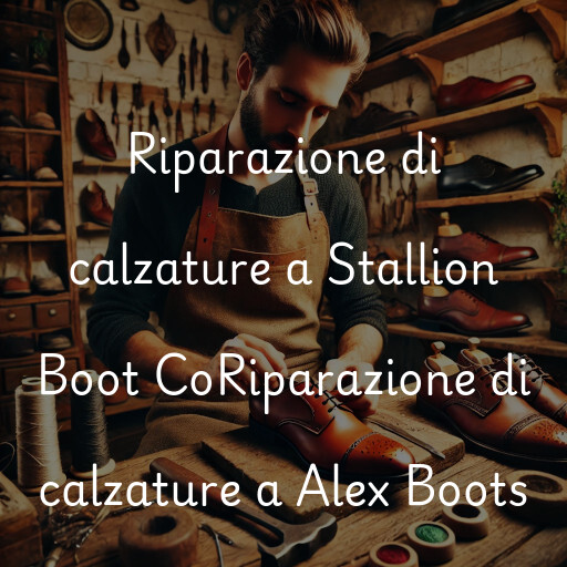 Riparazione di calzature a