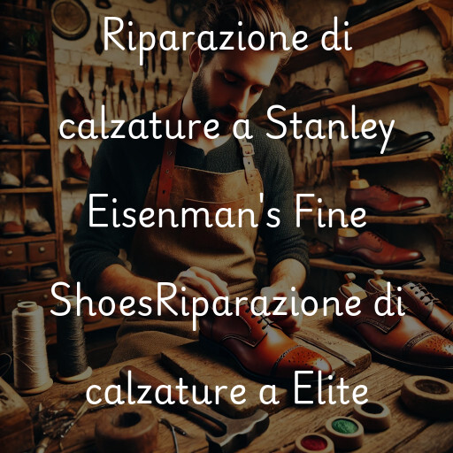 Riparazione di calzature a