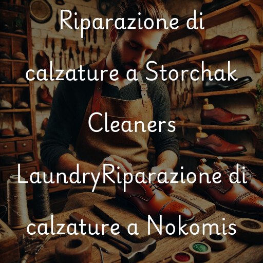 Riparazione di calzature a