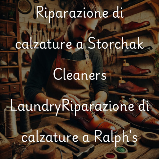 Riparazione di calzature a