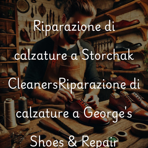 Riparazione di calzature a