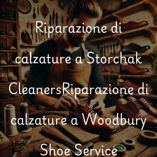 Riparazione di calzature a