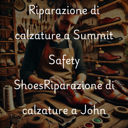 Riparazione di calzature a