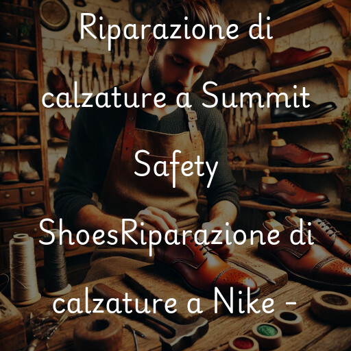 Riparazione di calzature a