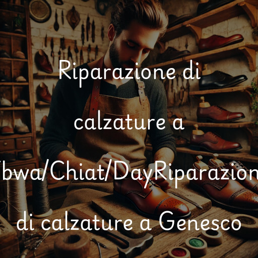 Riparazione di calzature a