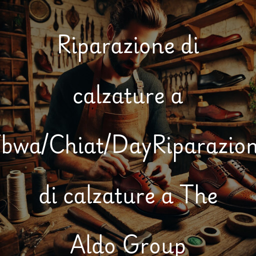 Riparazione di calzature a