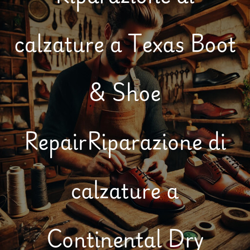 Riparazione di calzature a