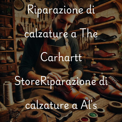 Riparazione di calzature a