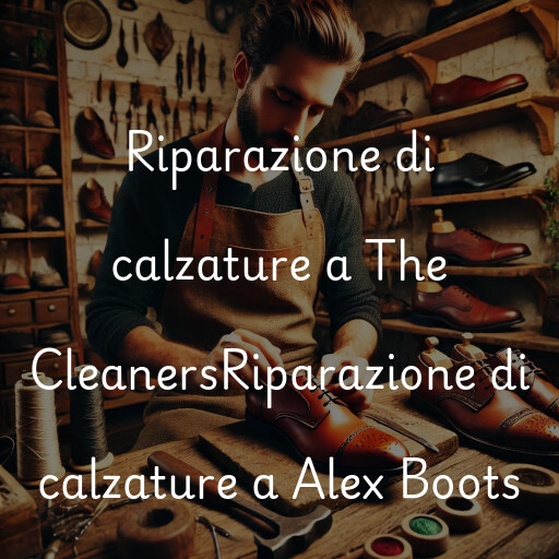 Riparazione di calzature a