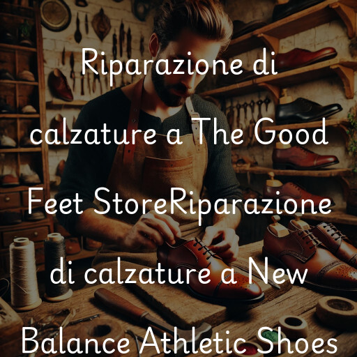 Riparazione di calzature a