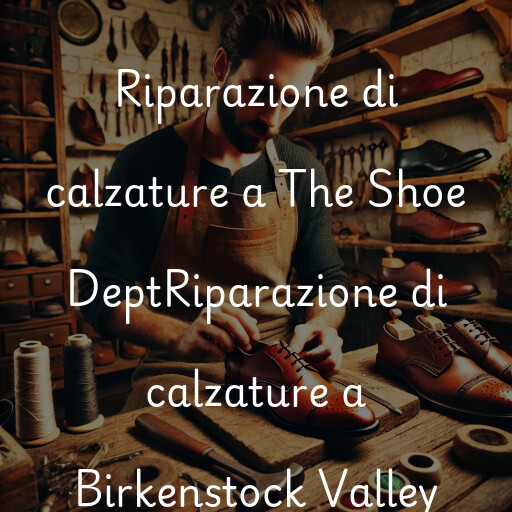 Riparazione di calzature a