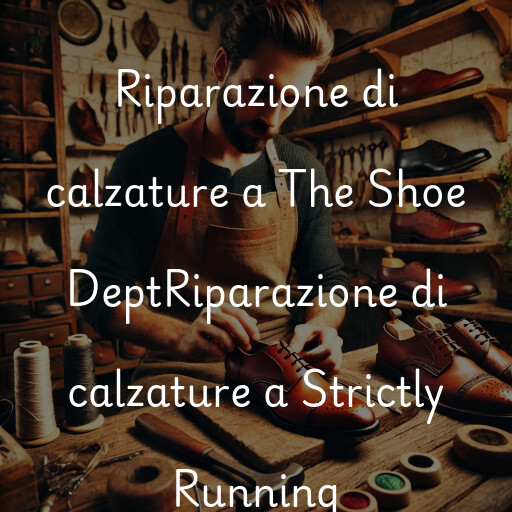 Riparazione di calzature a