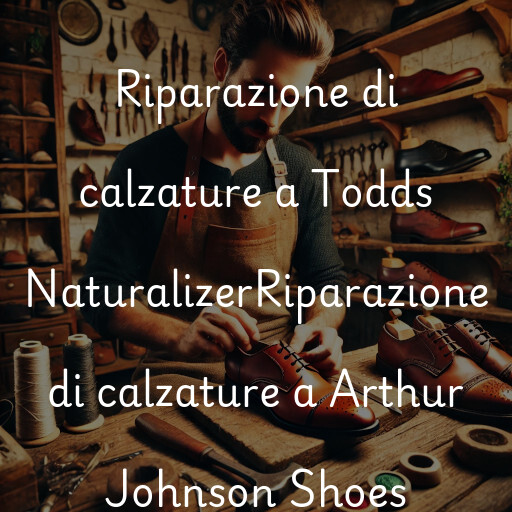 Riparazione di calzature a