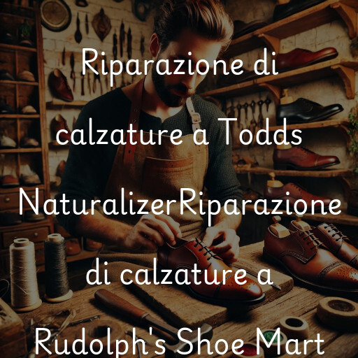 Riparazione di calzature a