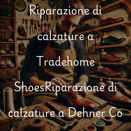 Riparazione di calzature a