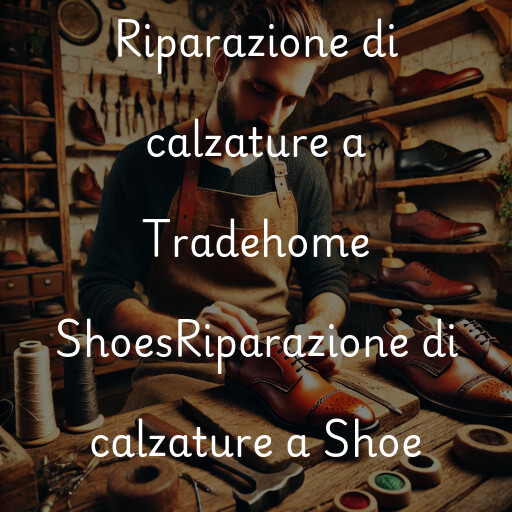 Riparazione di calzature a