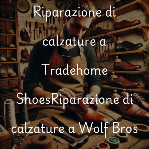 Riparazione di calzature a