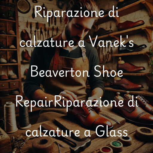 Riparazione di calzature a