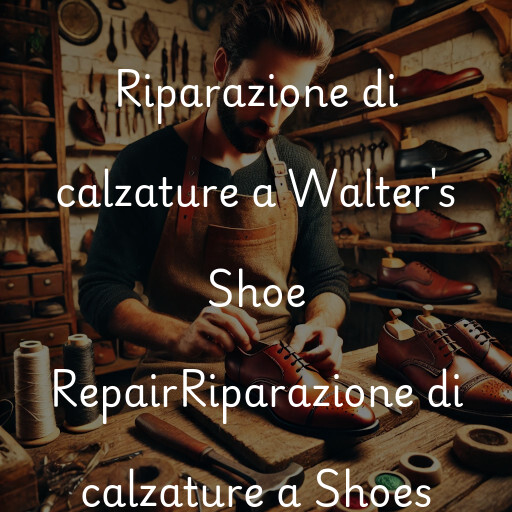 Riparazione di calzature a