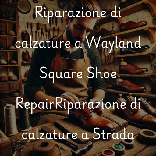 Riparazione di calzature a