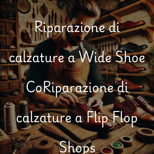 Riparazione di calzature a