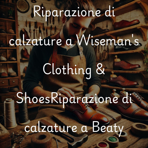 Riparazione di calzature a