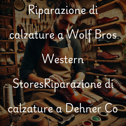 Riparazione di calzature a