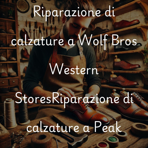 Riparazione di calzature a