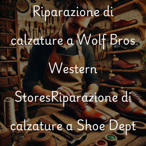 Riparazione di calzature a