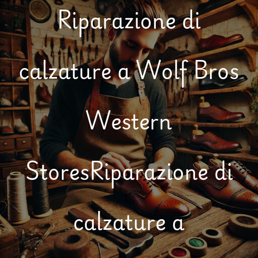 Riparazione di calzature a