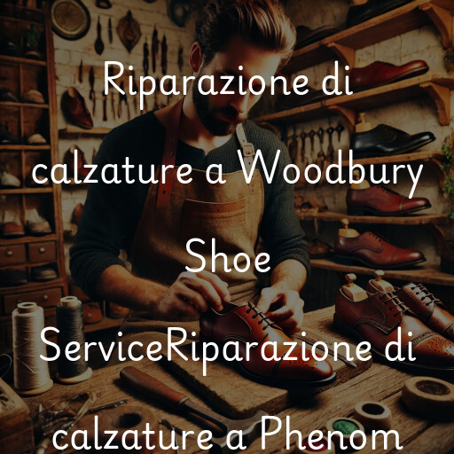 Riparazione di calzature a