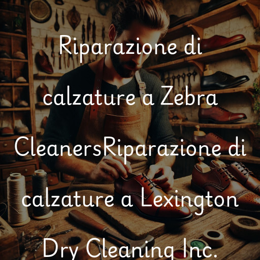 Riparazione di calzature a