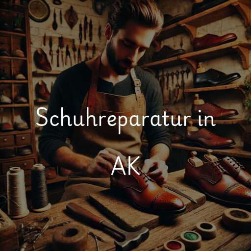 Schuhreparatur in den Vereinigten Staaten AK