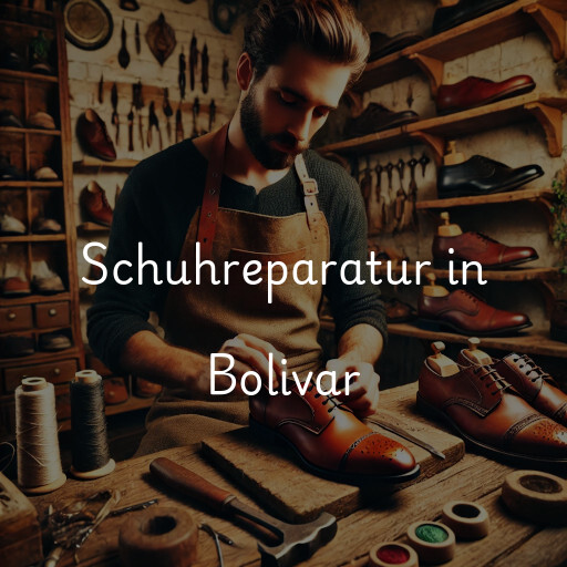 Schuhreparatur in Bolivar